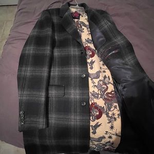 Men’s sz L Scotch and Soda trench coat